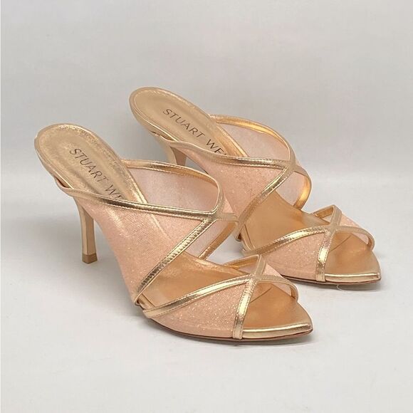 Stuart Weitzman Noche 85 Sandals size 7.5 - Picture 4 of 13